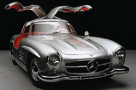 3 Mercedes 300SL Gullwing If ever there is a car that in a moment of 